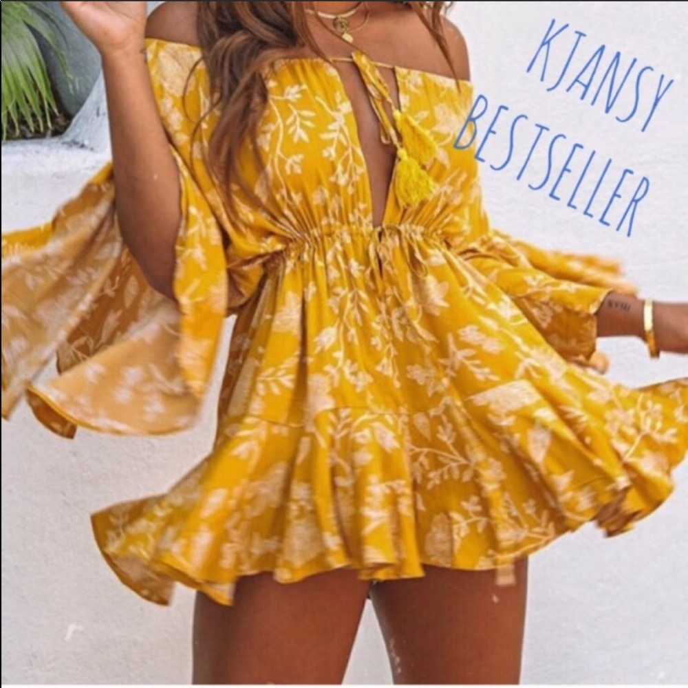 5 ⭐️ Swim Cover Up Romper